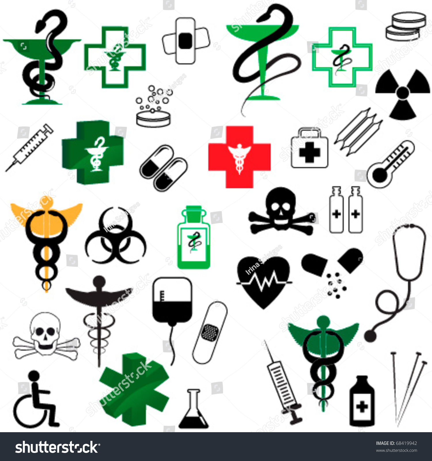 Символы медицины в картинках и их значение