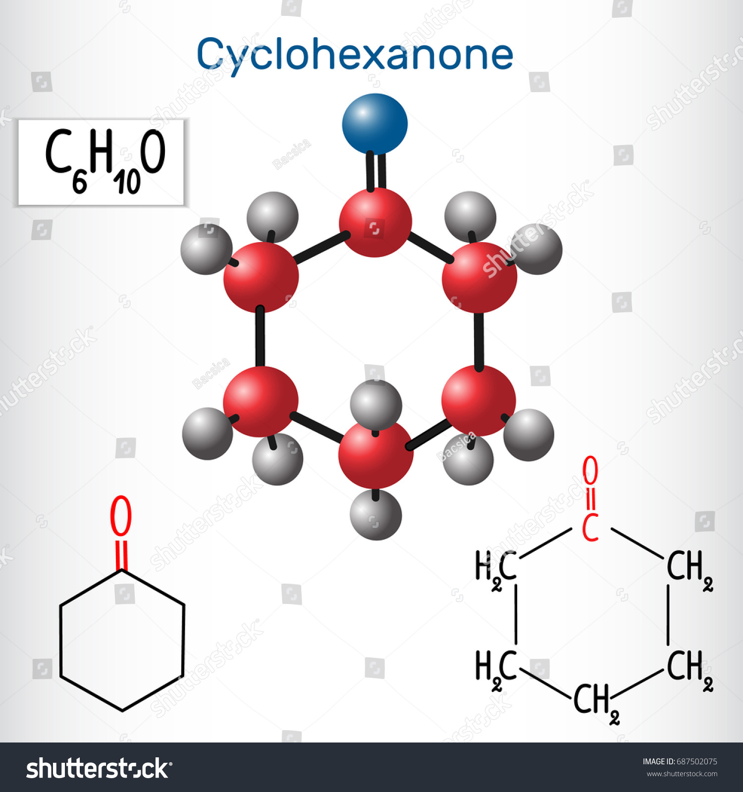 cyclohexanone structure