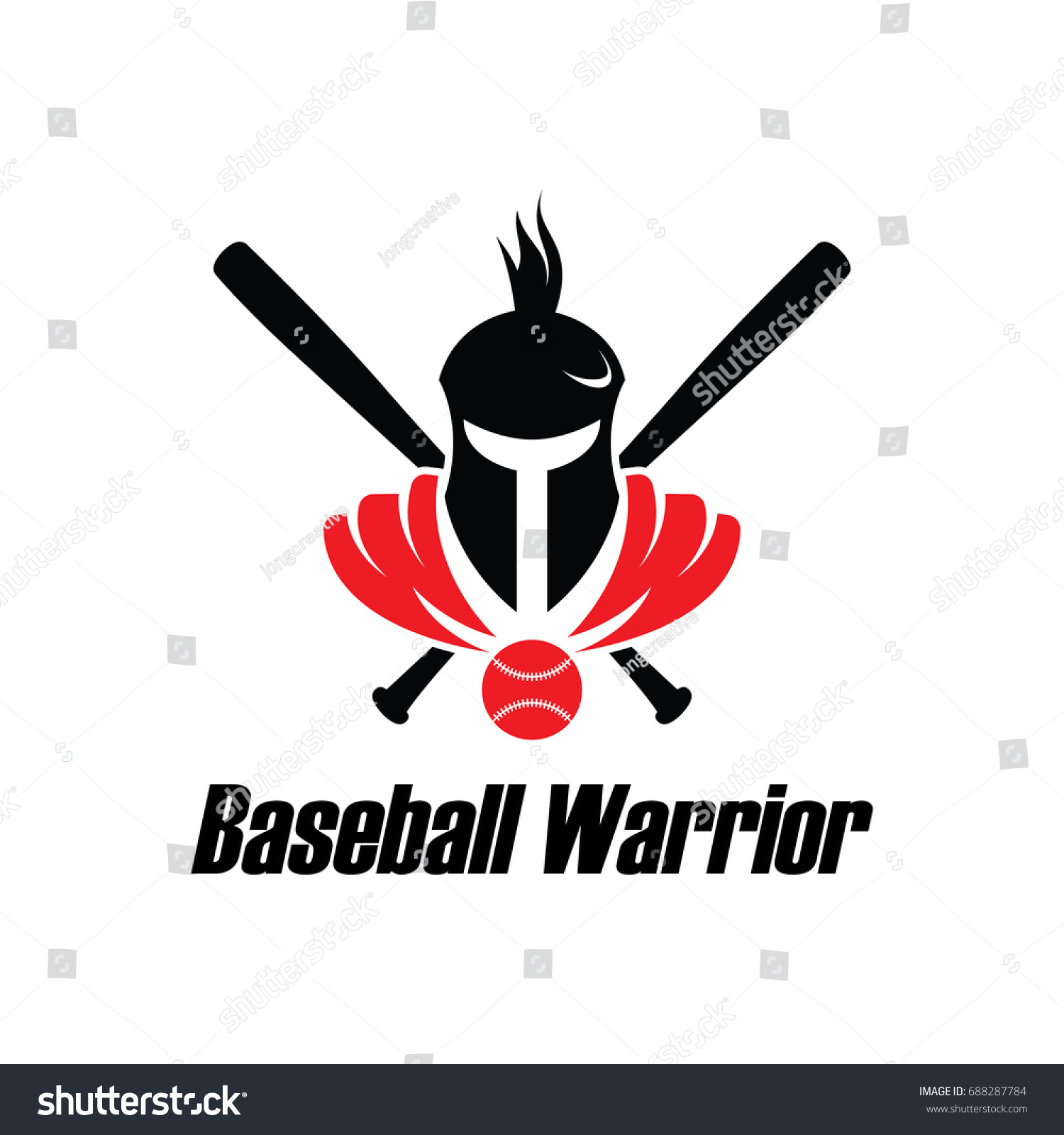 warrior baseball logos