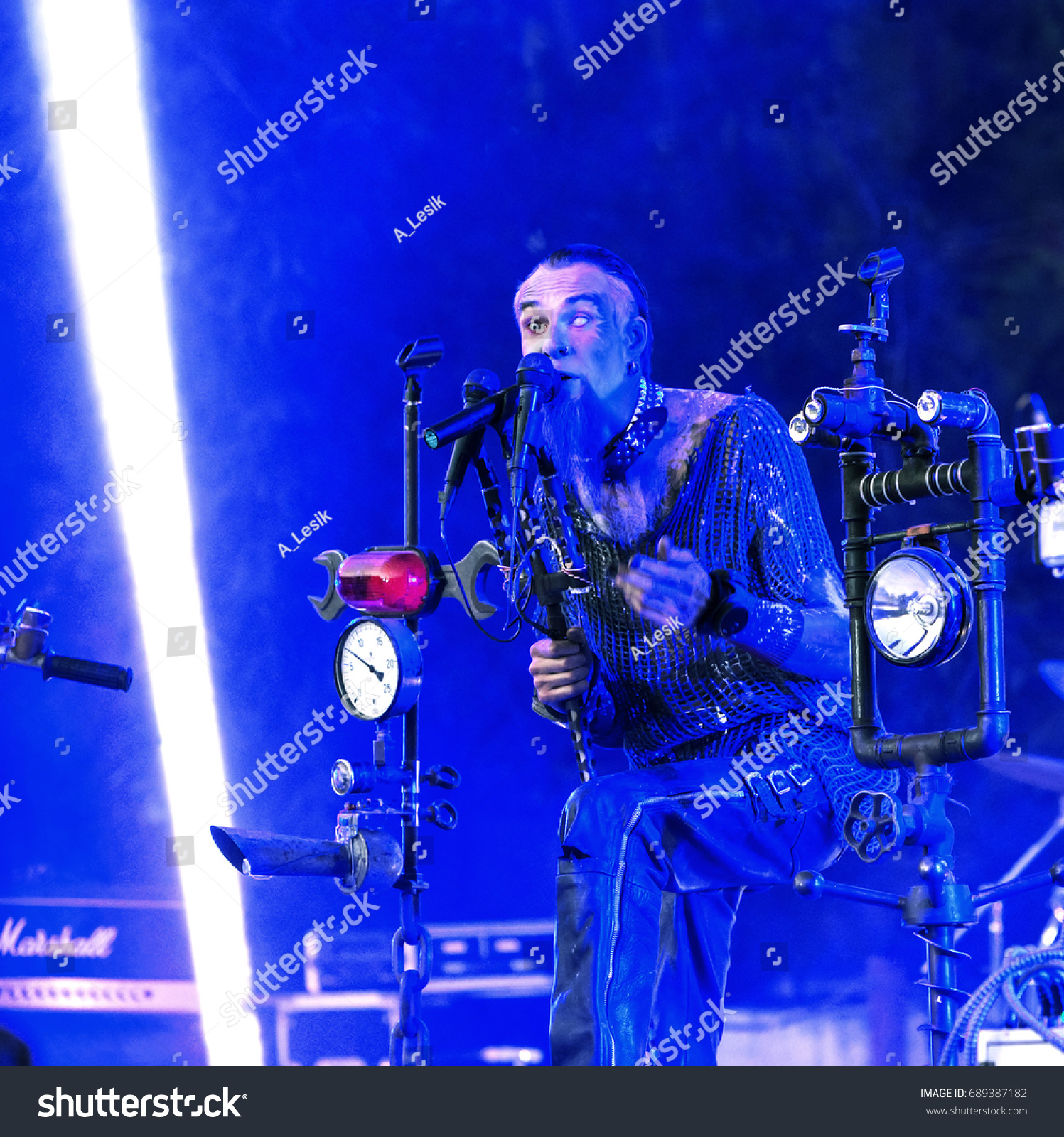 Odessa Ukraine August1 2017 Rammstein Cover Stock Photo 689387182 ...