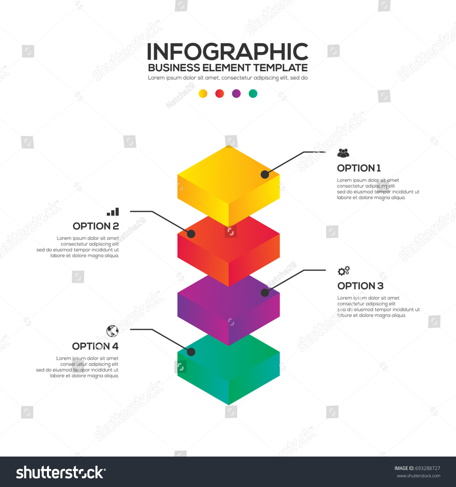 infographics-business-marketing-report-template-layout-stock-vector