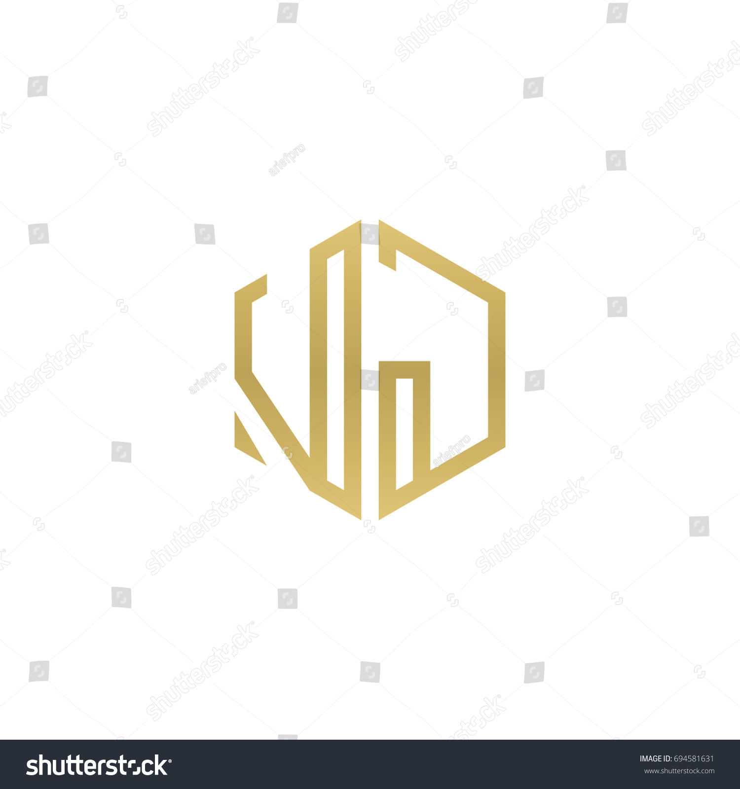 Initial Letter Vj Minimalist Line Art Stock Vector Royalty Free Shutterstock