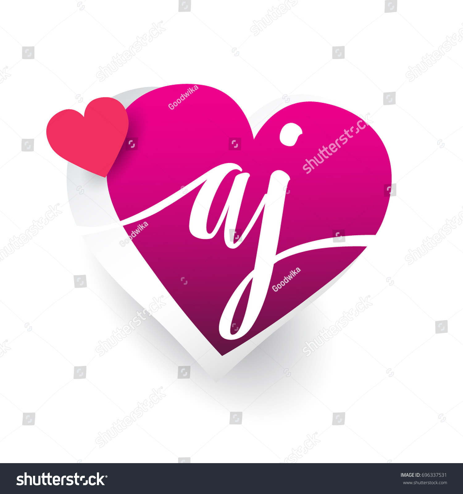 I Love You Aj Mini Heart Tin Gift For I Heart Aj With Chocolates 