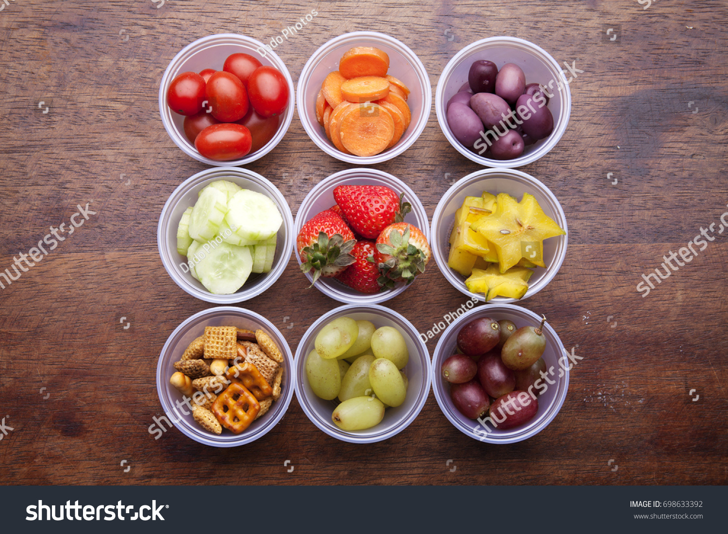 School Lunch Box Snacks Kids Over Stock Photo 698633392 | Shutterstock