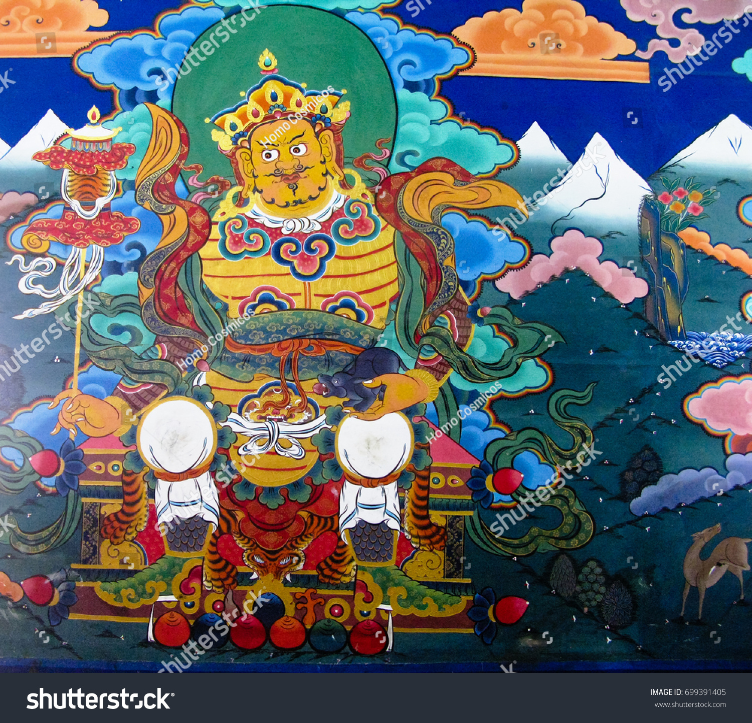 Image Padmasambhava Aka Guru Rinpoche On Stock Photo 699391405 ...