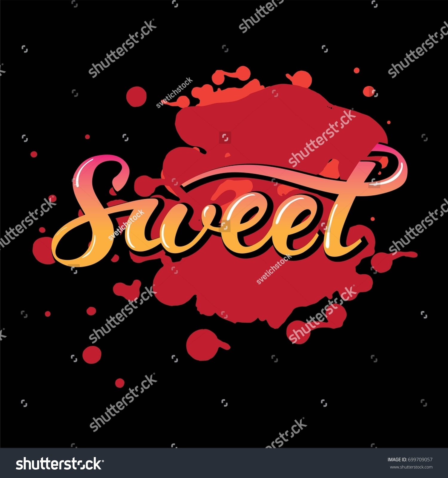 lettering-word-sweet-stock-vector-royalty-free-699709057-shutterstock