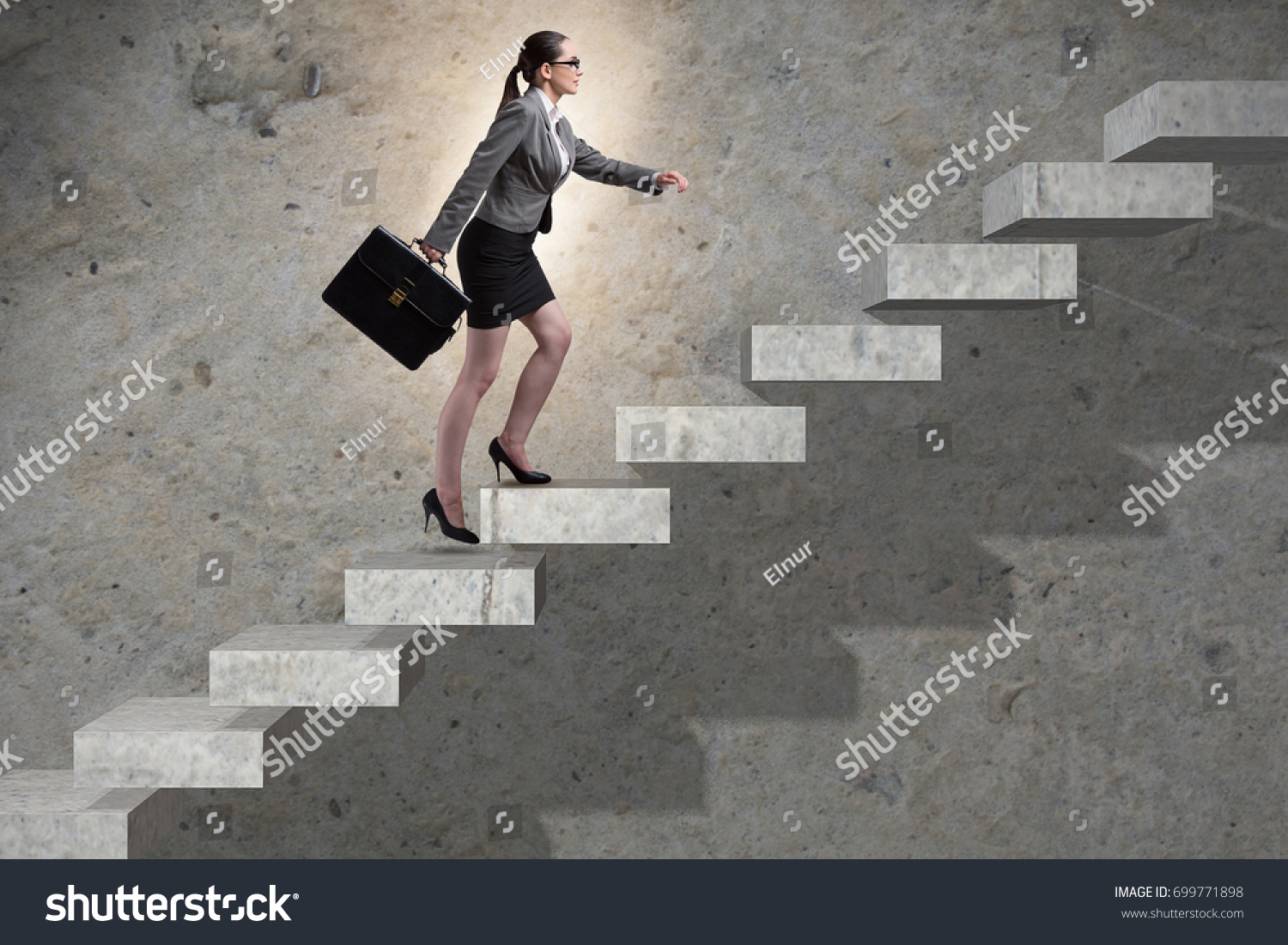 Карьерная лестница девушка