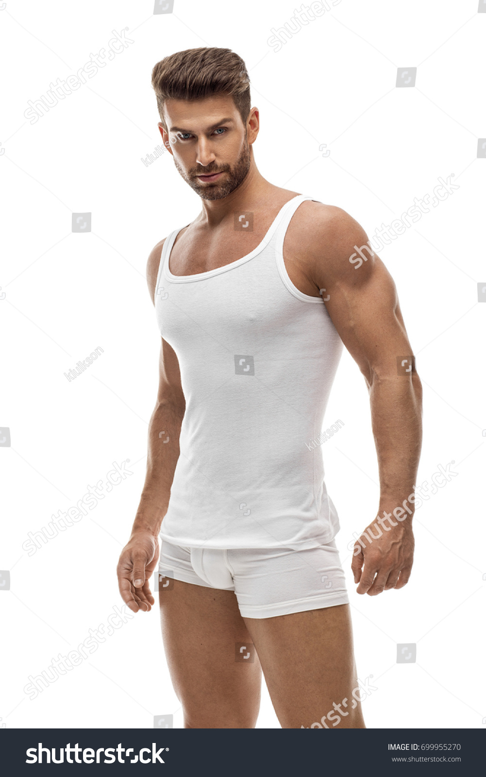 Sexy Male Model Underwear Stock Photo Shutterstock