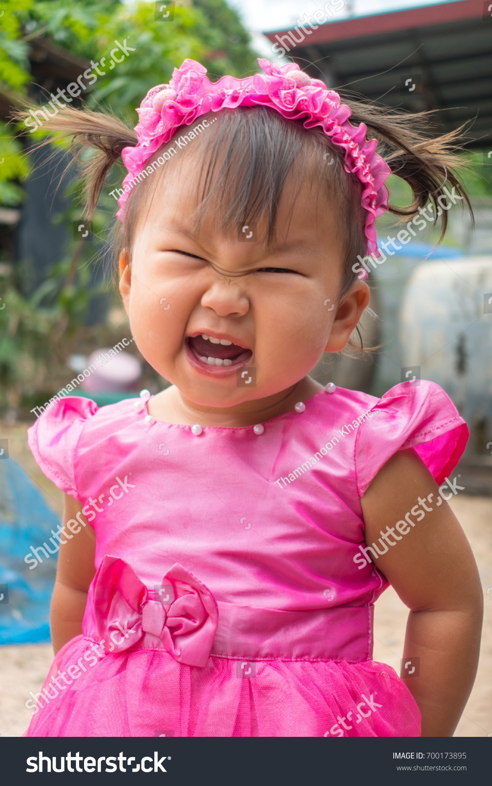 Lovely Thai Little Girlasian Baby Stock Photo 700173895 | Shutterstock