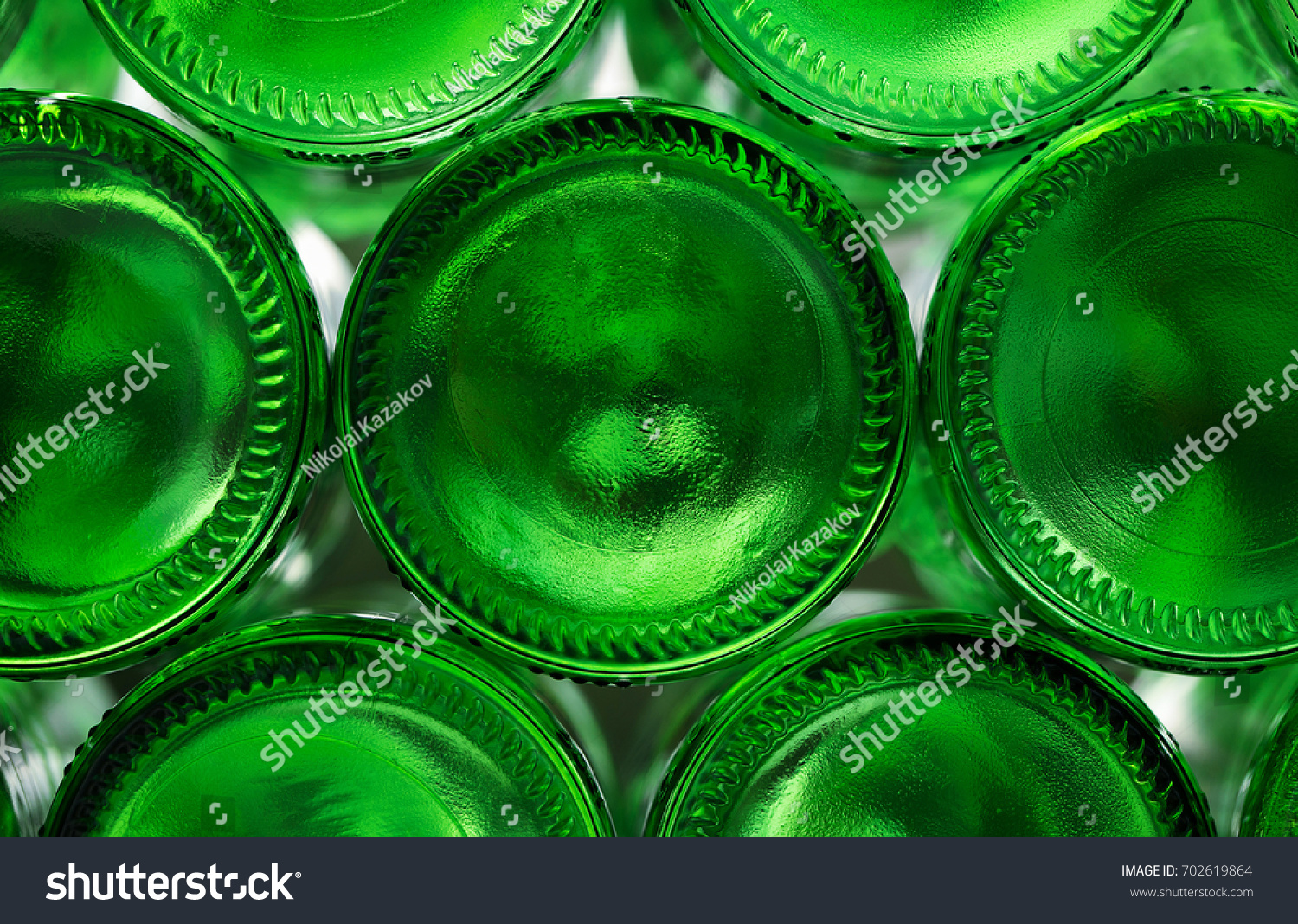 Texture Bottom Green Beers Beer Lit Stock Photo 702619864 Shutterstock