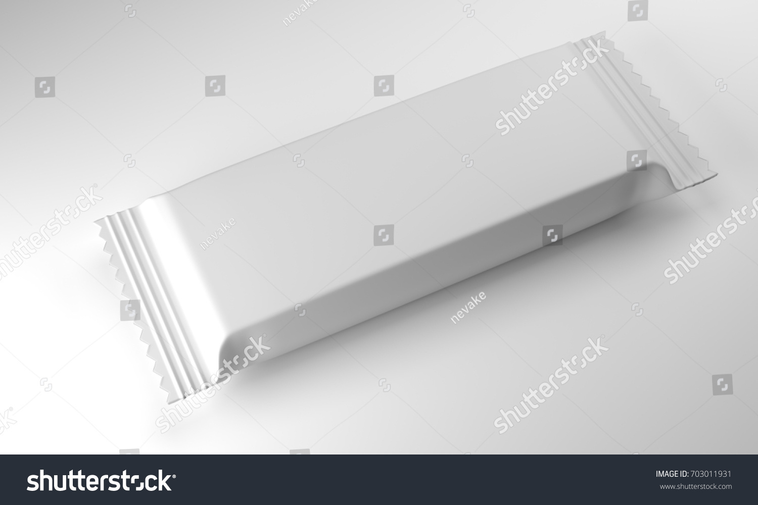 Wafer Mockup 3d Illustration Stock Illustration 703011931 | Shutterstock