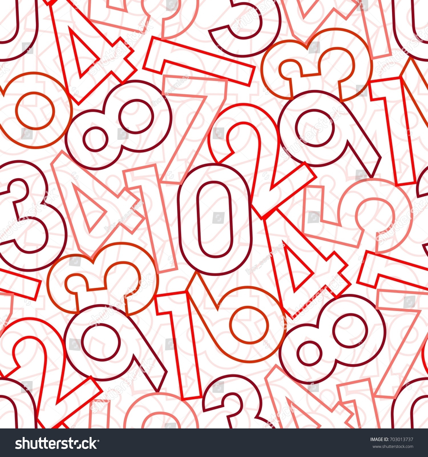 Числа в узорах. Seamless pattern numbers. Numbers vector Wallpaper. Numbers pattern.