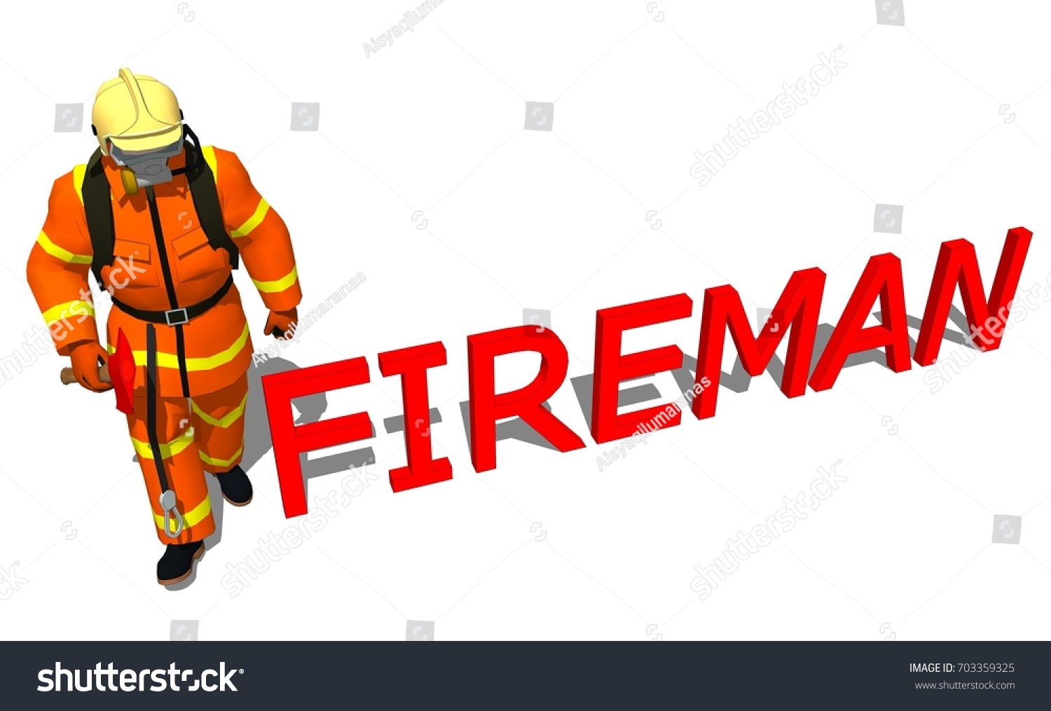 fireman-conceptual-words-3d-illustration-image-stock-illustration