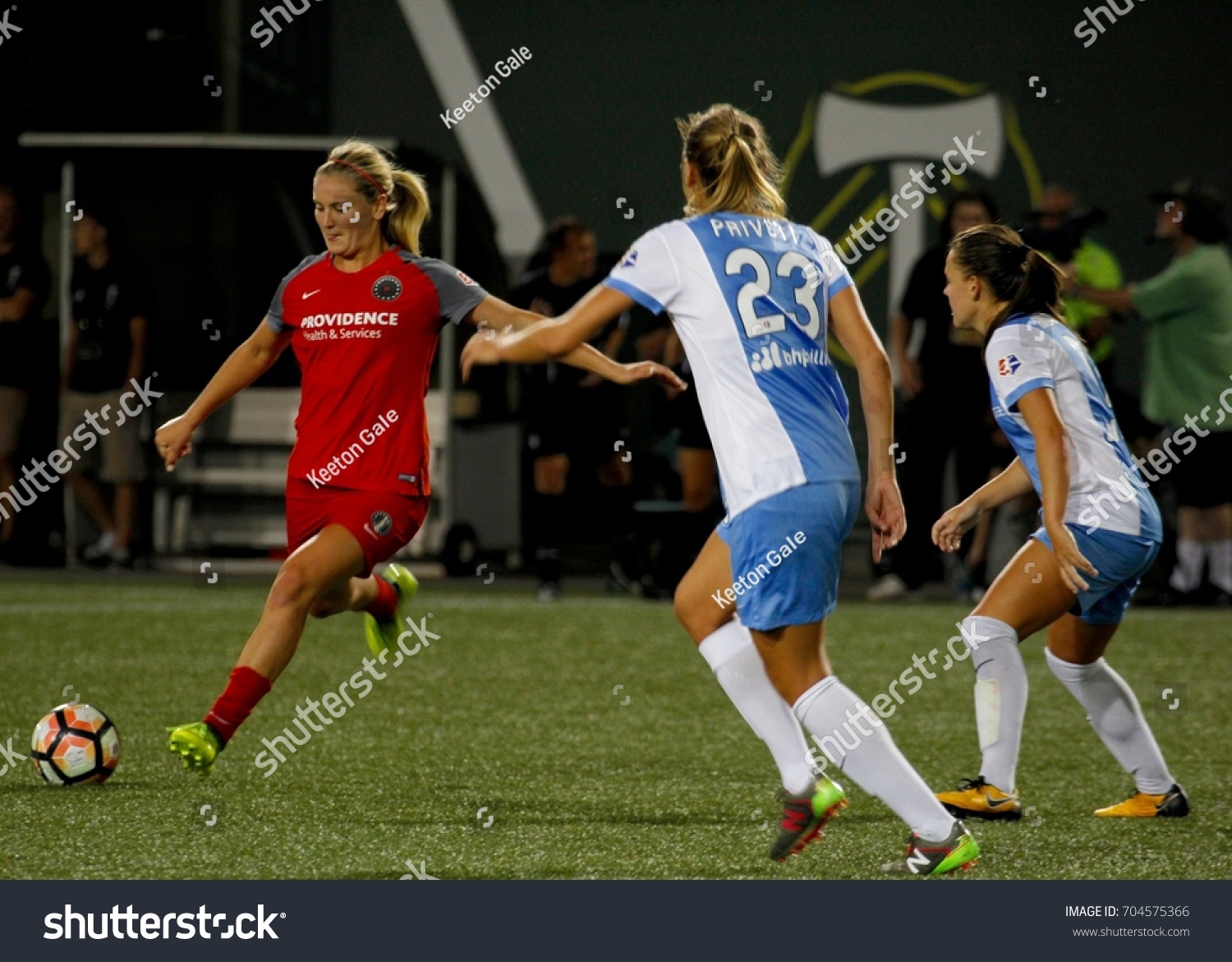 Portland Thorns Vs Houston Dash Providence Stock Photo 704575366