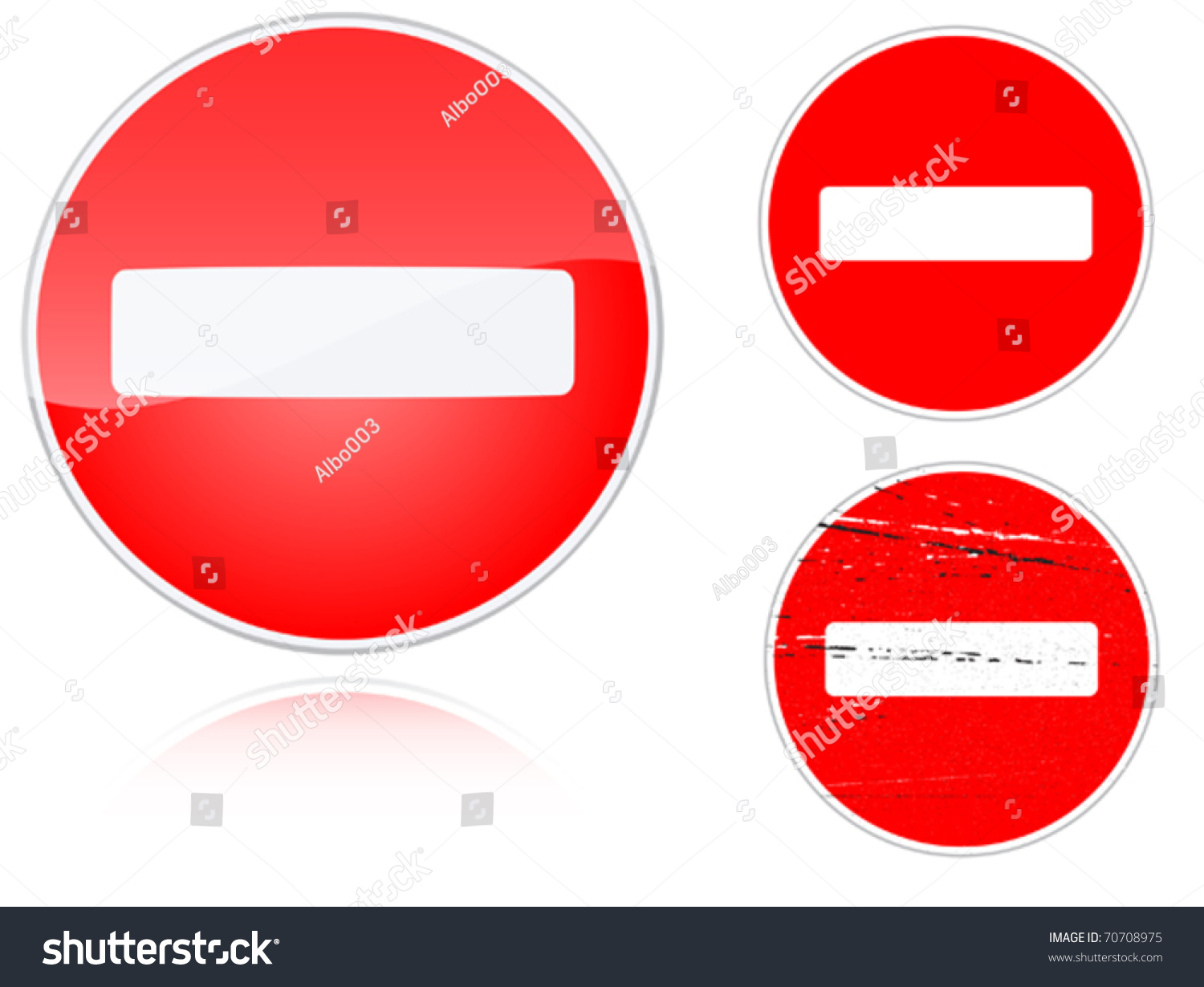 set-variants-no-entry-road-sign-stock-vector-royalty-free-70708975