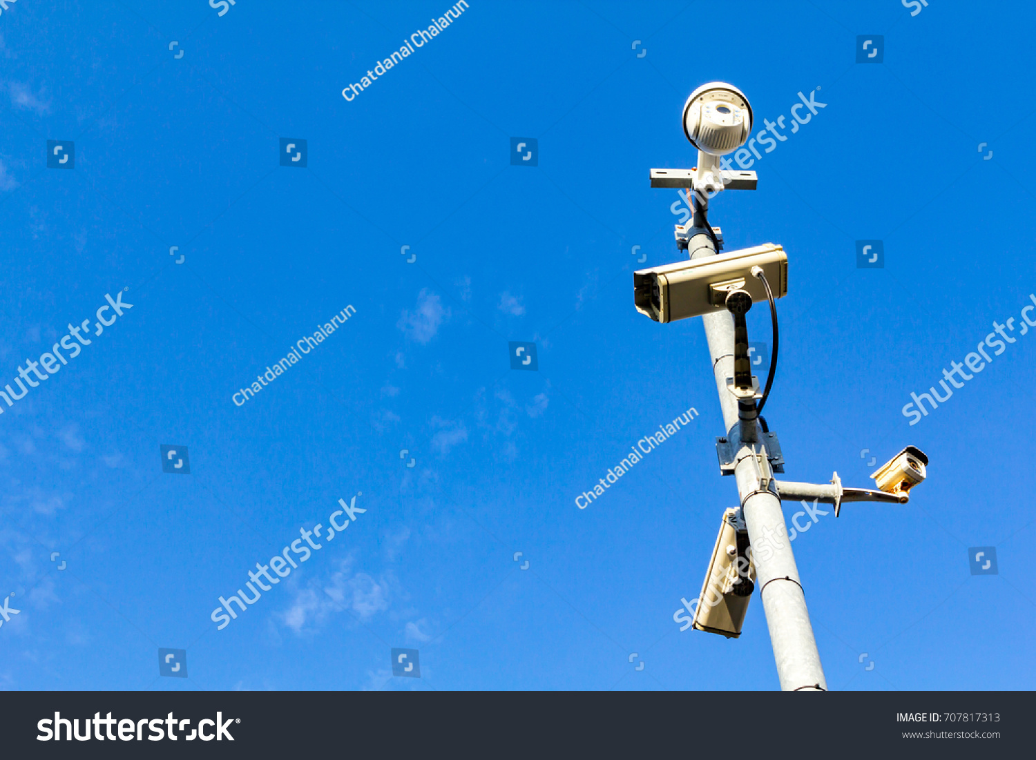 Cctv Security Guard Park Stock Photo 707817313 | Shutterstock