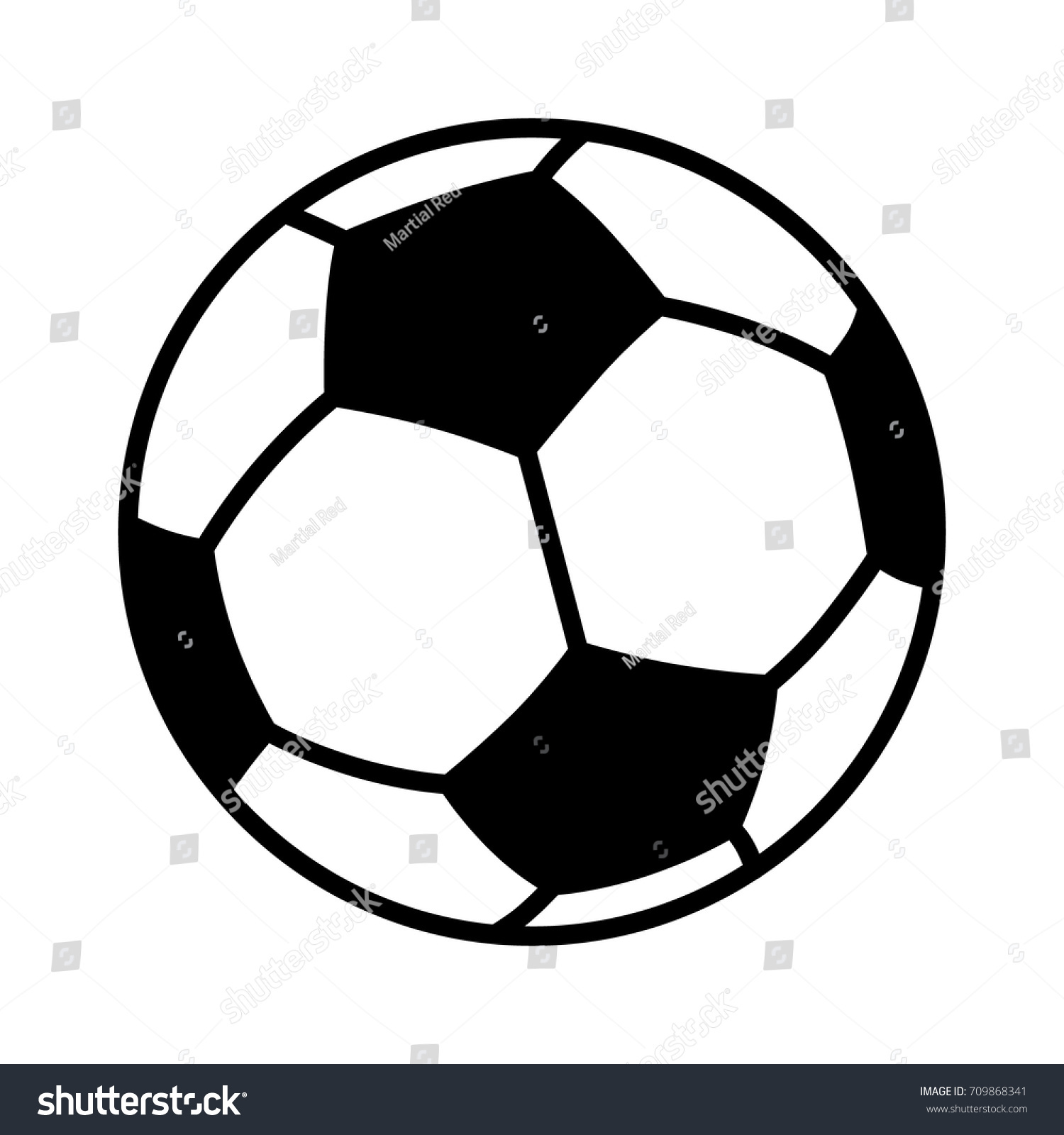 Футбольный мяч на прозрачном фоне