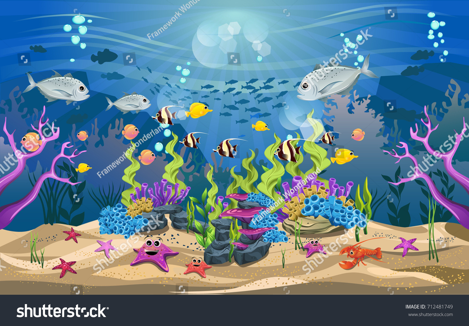 ocean ecosystem clipart