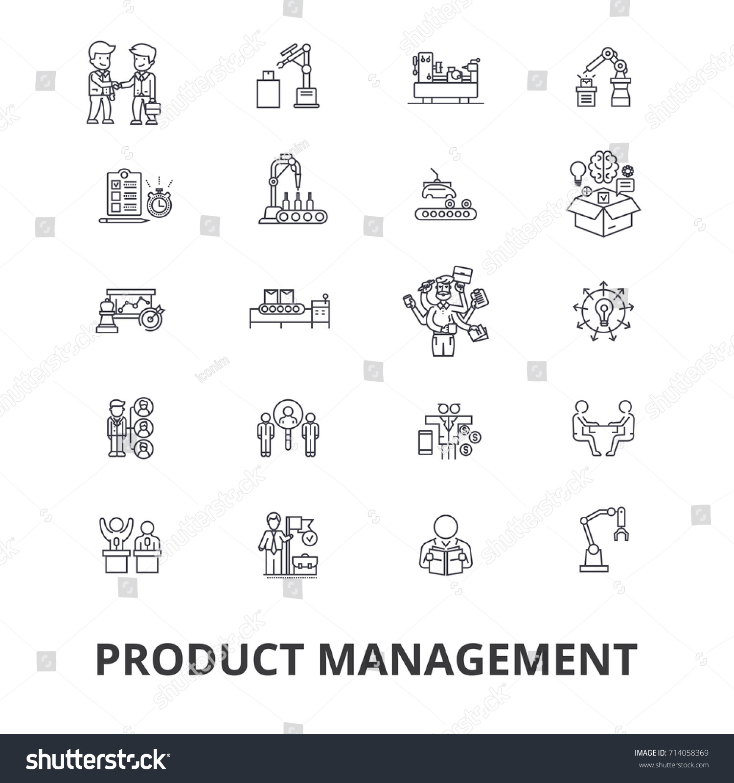 Project Management Plan Consulting Gantt Chart Stock Vector (Royalty ...