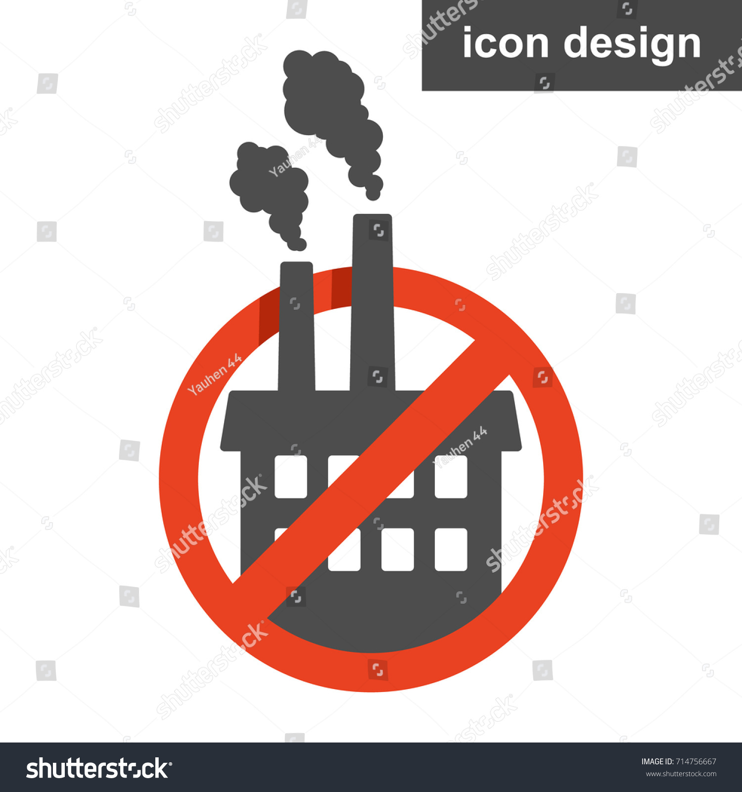 Stop Pollution Factory Stock Vector (Royalty Free) 714756667 | Shutterstock