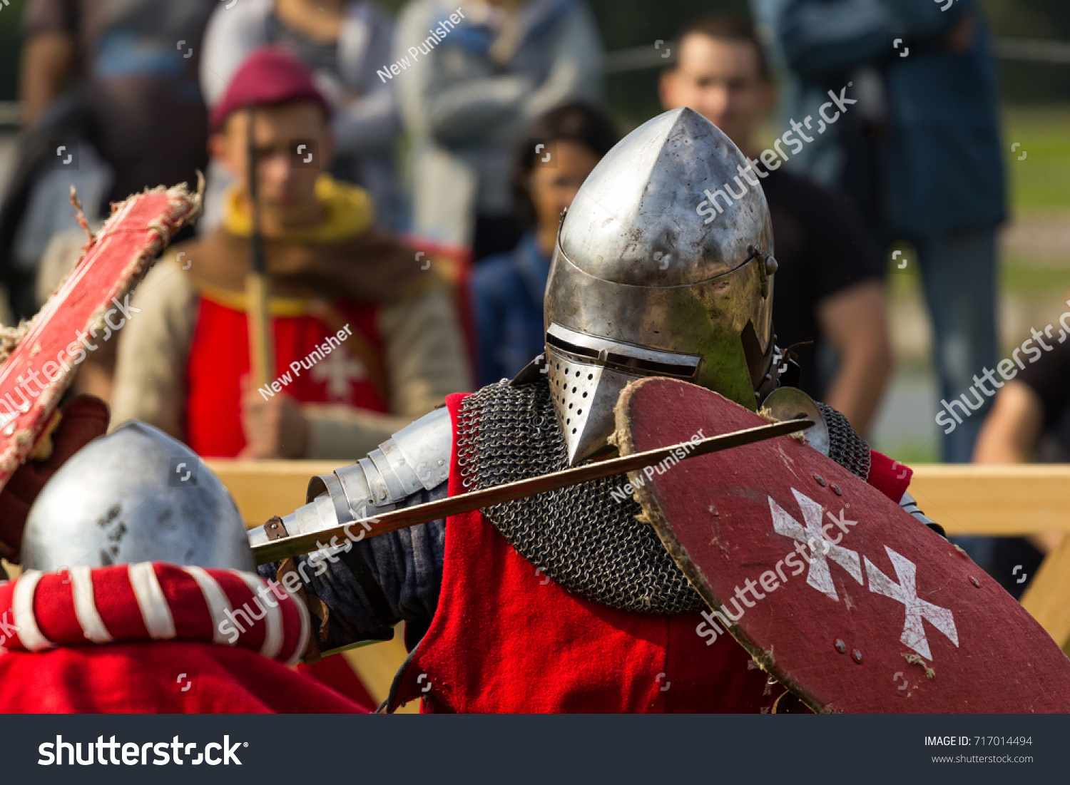 Fighting Knights Knight Festival Stock Photo 717014494 | Shutterstock