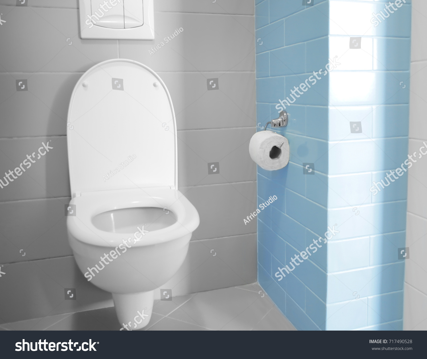 Toilet Modern Bathroom Stock Photo 717490528 | Shutterstock