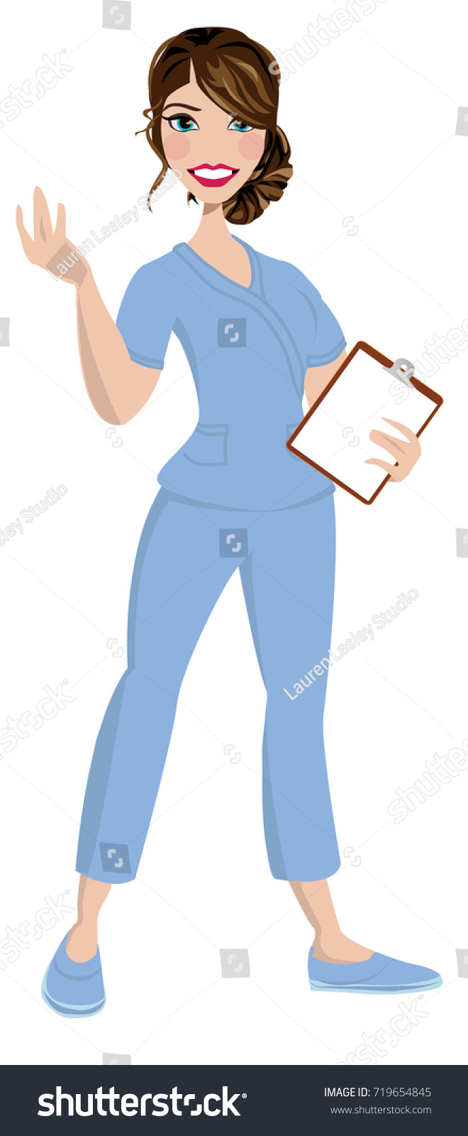 Nurse Avatar Vector Clipart Logo Icon Stock Vector (Royalty Free ...