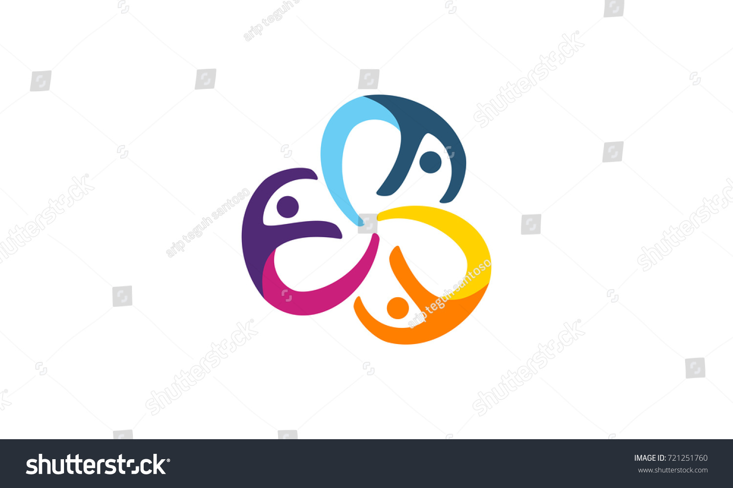 Synergy Teamwork Success Coaching Stock Vector (Royalty Free) 721251760 ...