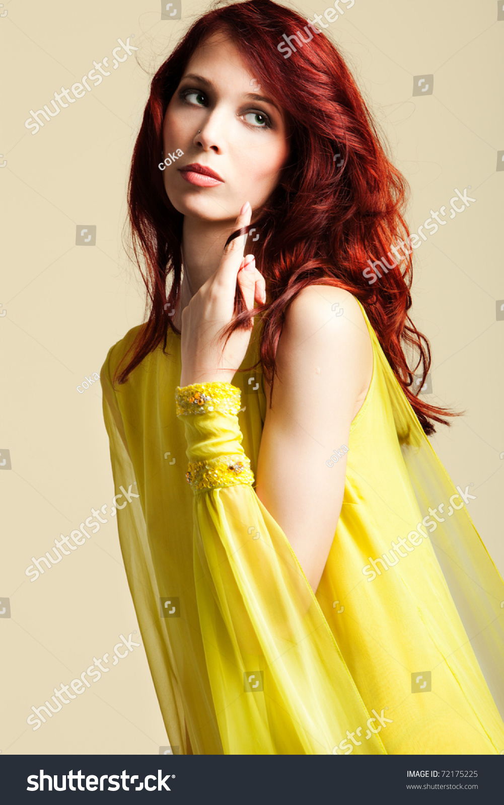 sundress red hair