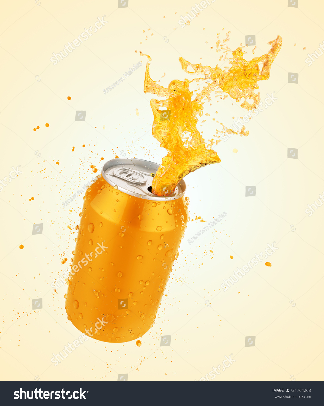 Orange Juice Splash Canfresh Liquid Soda Stock Illustration 721764268 Shutterstock 3494