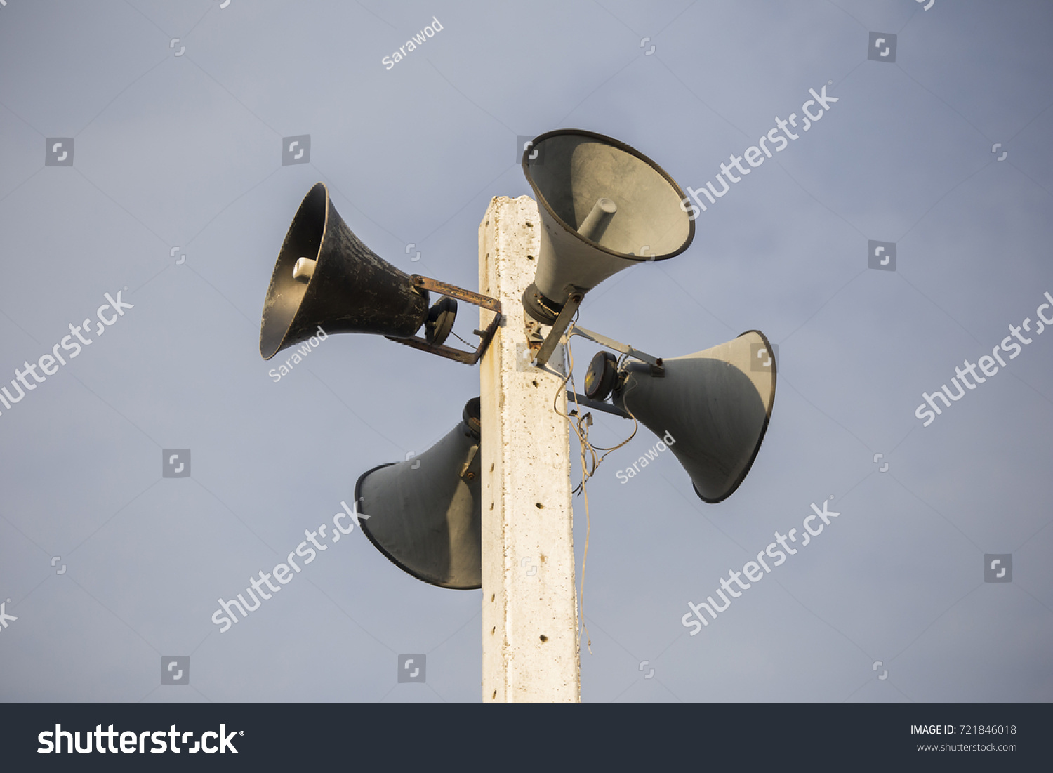 loudspeaker tower