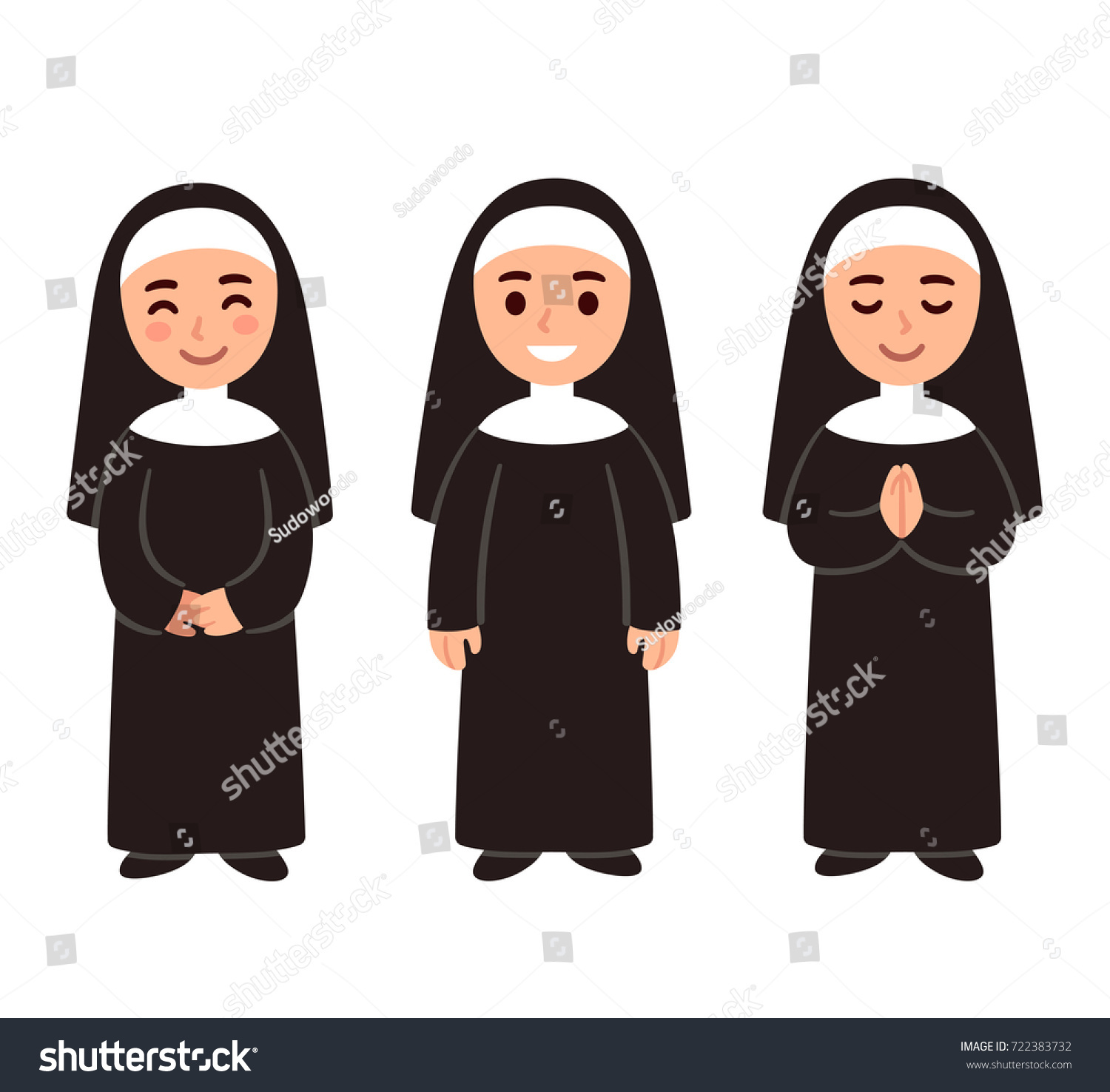 Монахиня мультик