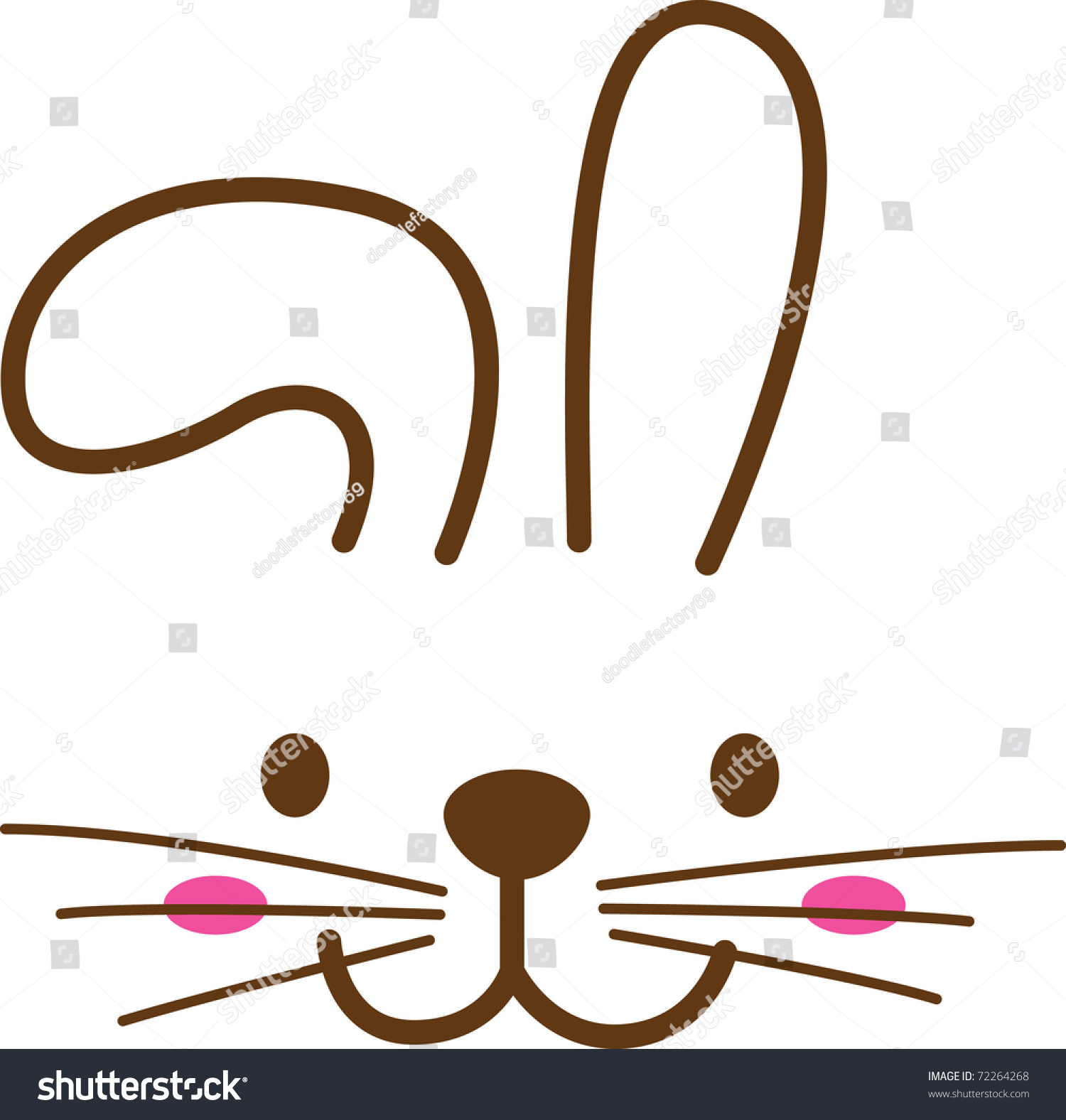 Bunny Stock Vector Royalty Free Shutterstock
