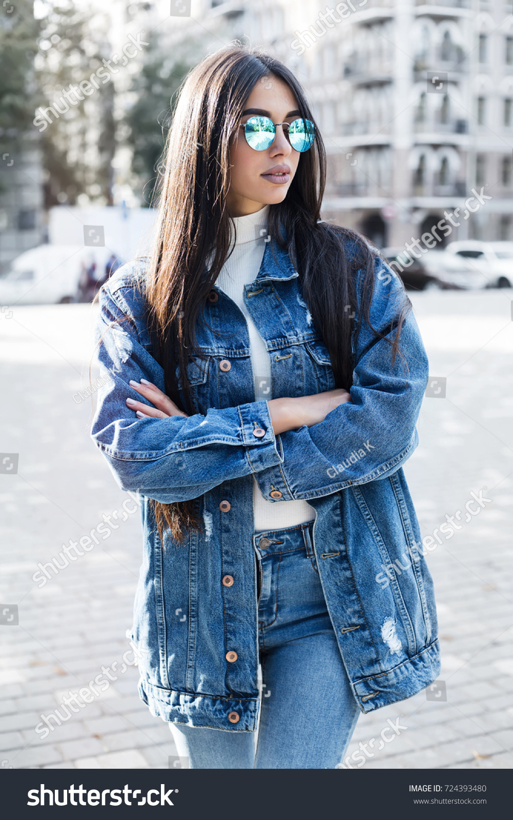 tension archive Wrongdoing Hipster Girl Wearing Blank Gray Tshirt Stock Photo 724393480 | Shutterstock