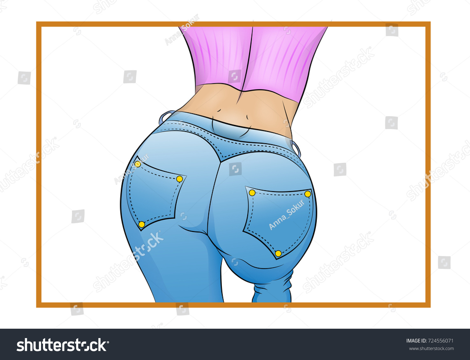 Hentai Jeans Ass