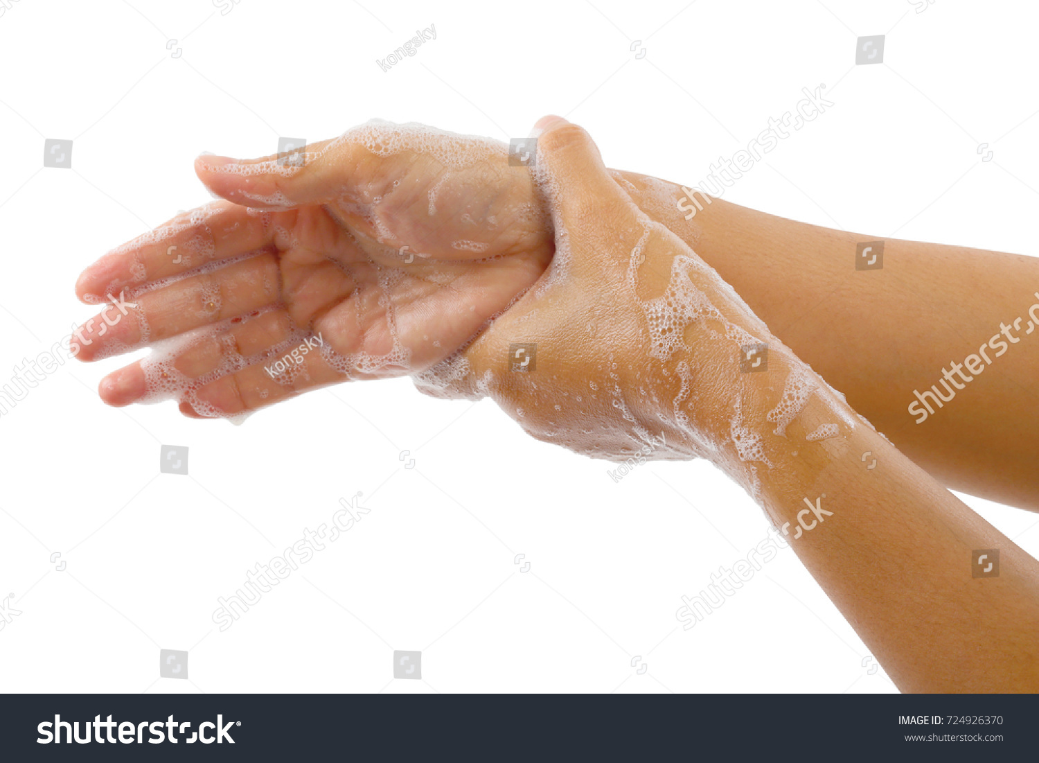 Close Image Hand Washing Medical Procedure Stock Photo 724926370 Close Image Hand Washing Medical Procedure Stock Photo 724926370