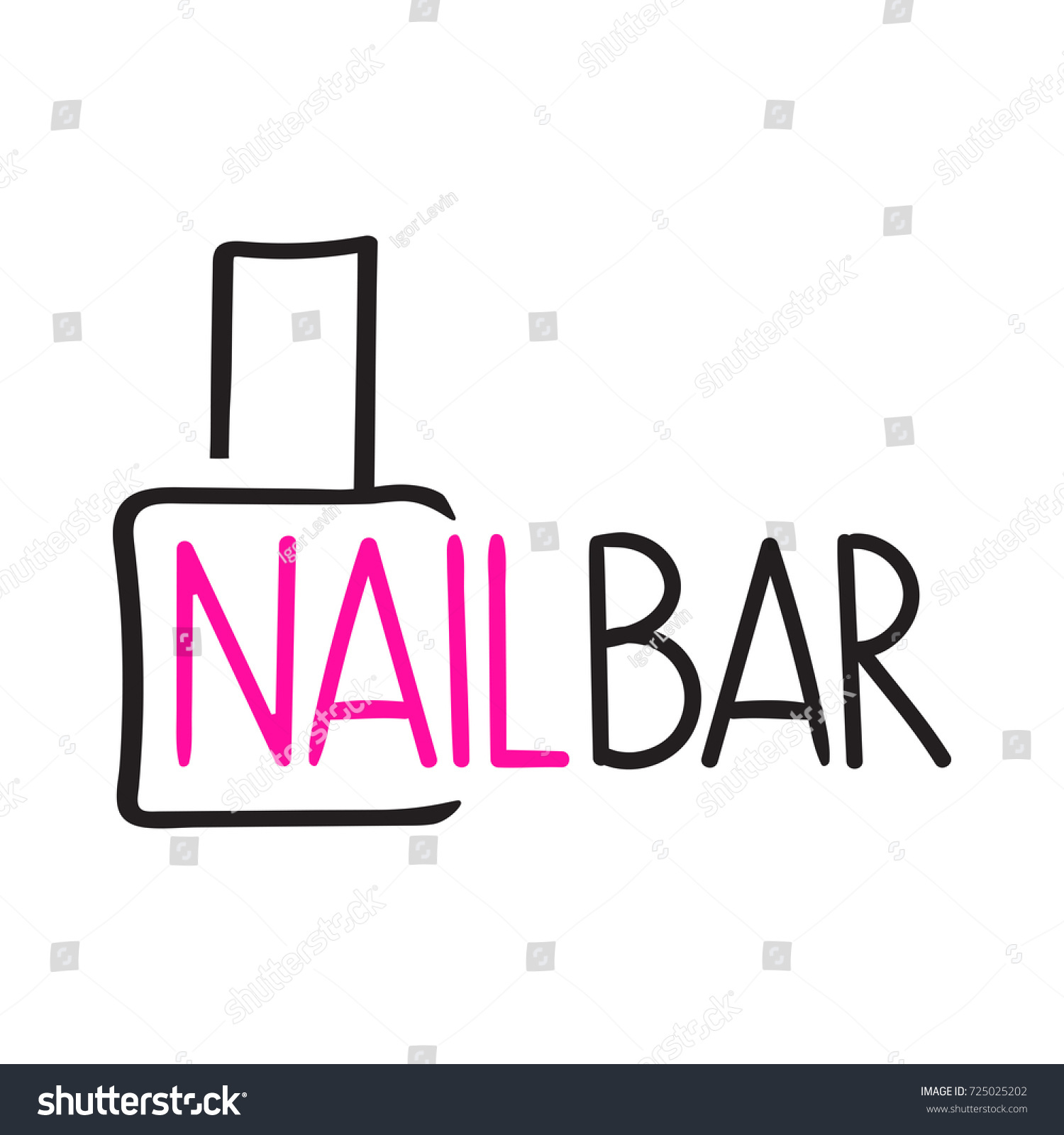 nail bar logo