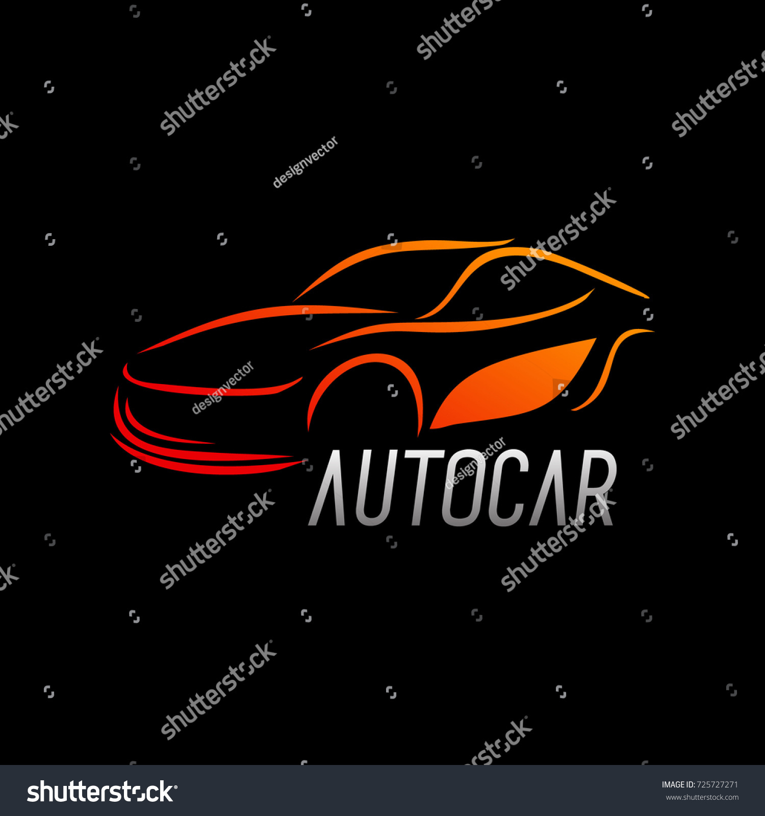 Car Logo Stock Vector (Royalty Free) 725727271 | Shutterstock