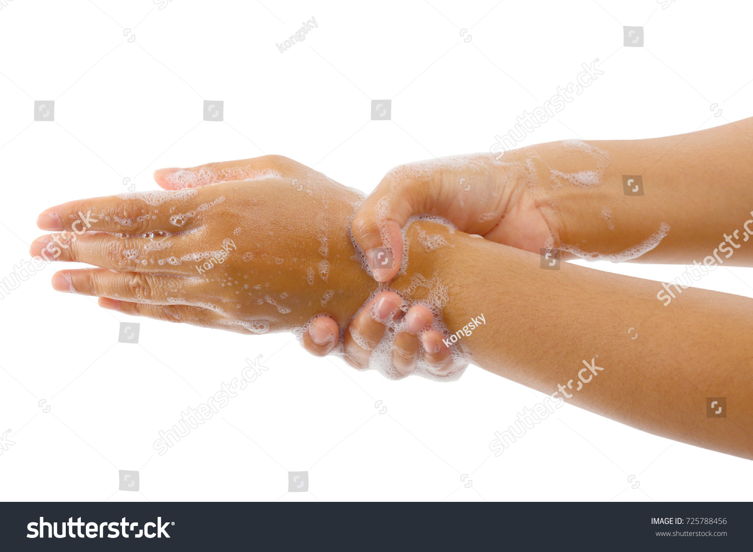 Close Image Hand Washing Medical Procedure Stock Photo 725788456 Close Image Hand Washing Medical Procedure Stock Photo 725788456