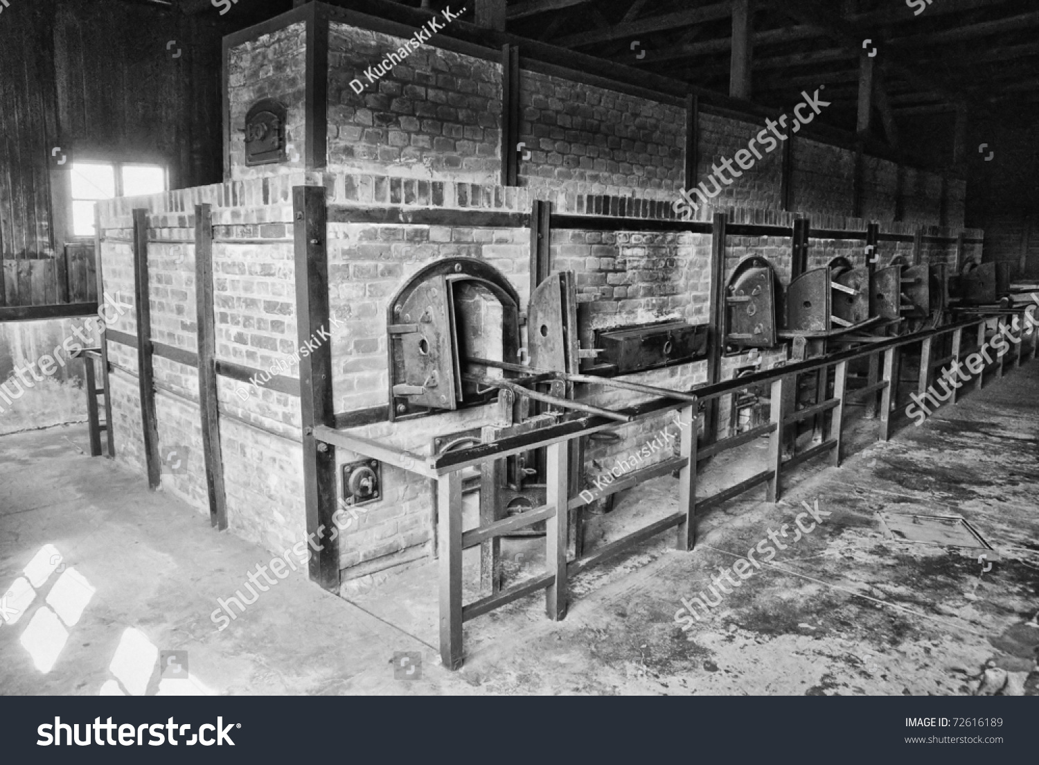 Crematory Majdanek German Nazi Concentration Camp Stock Photo 72616189 ...