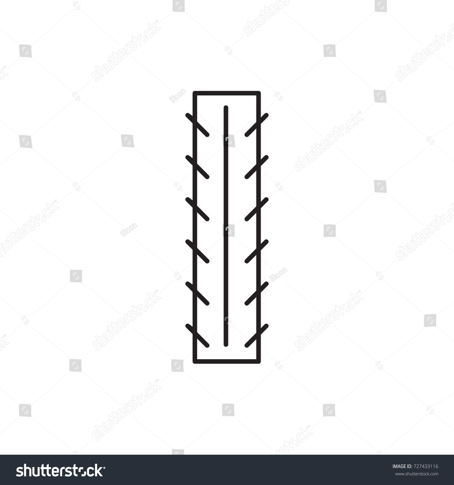 Steel Rebar Icon Stock Vector (Royalty Free) 727433116 | Shutterstock