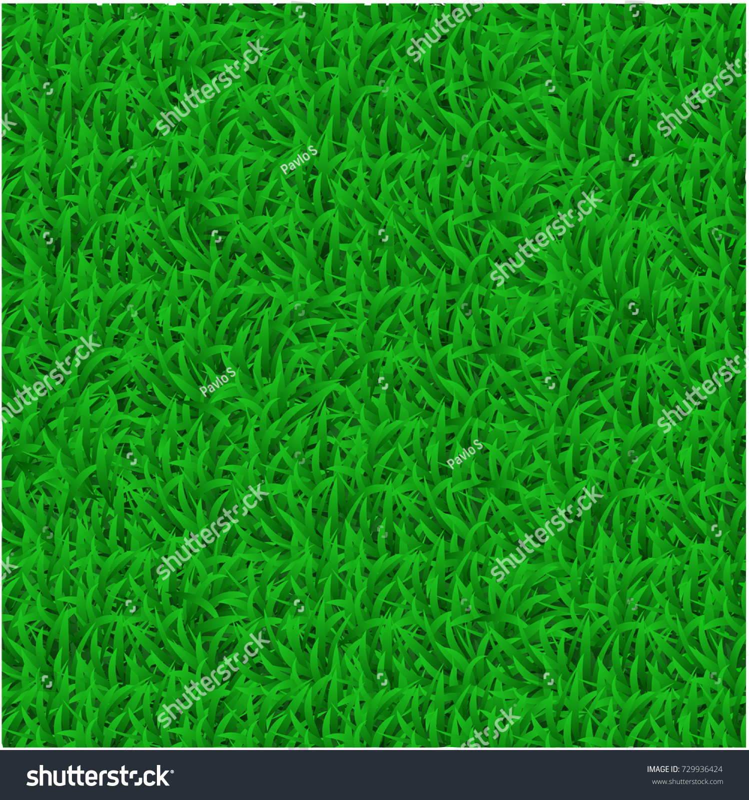 Green Grass Mat Stock Vector Stock Vector (Royalty Free) 729936424 ...