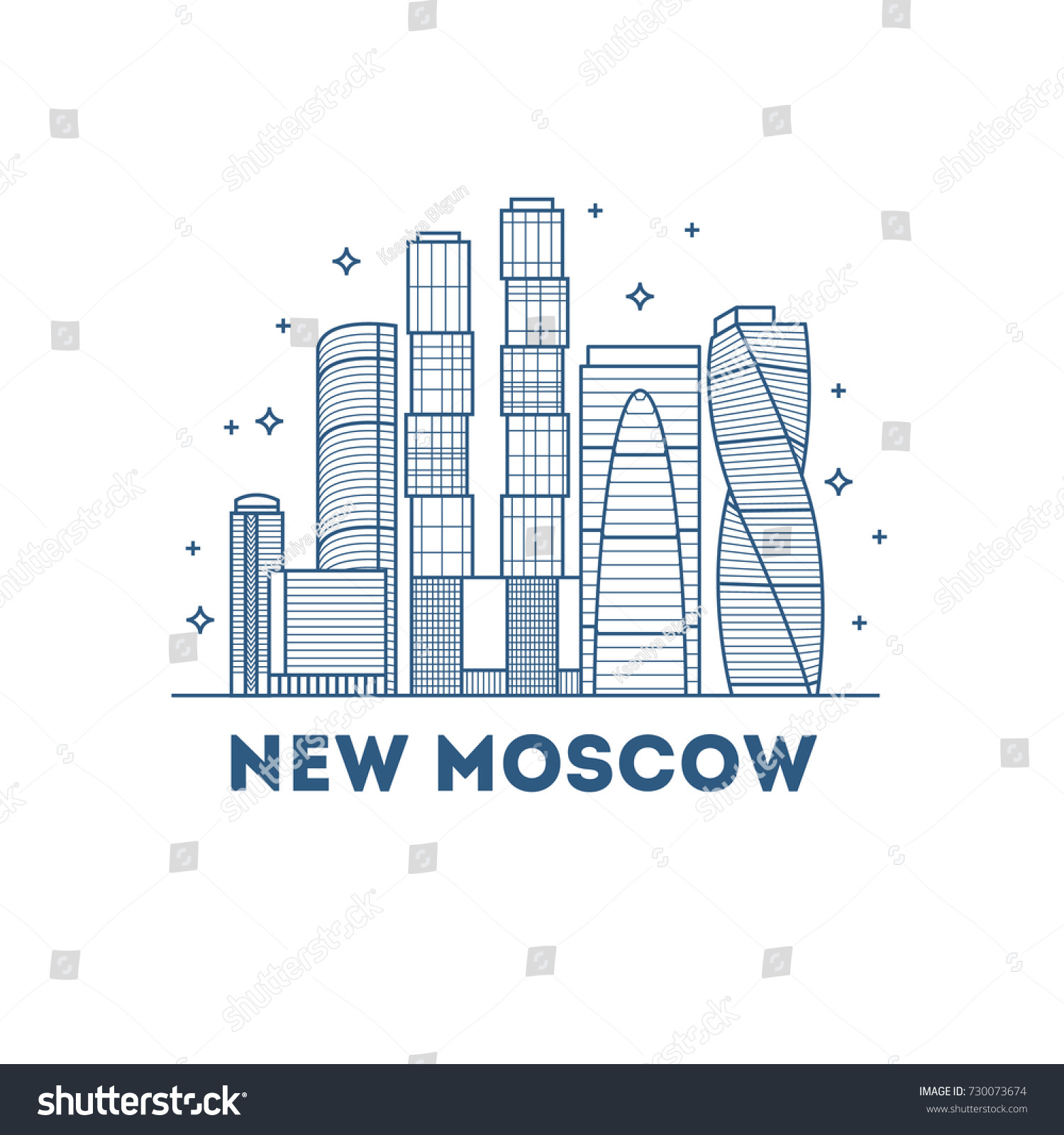 Moscow City логотип