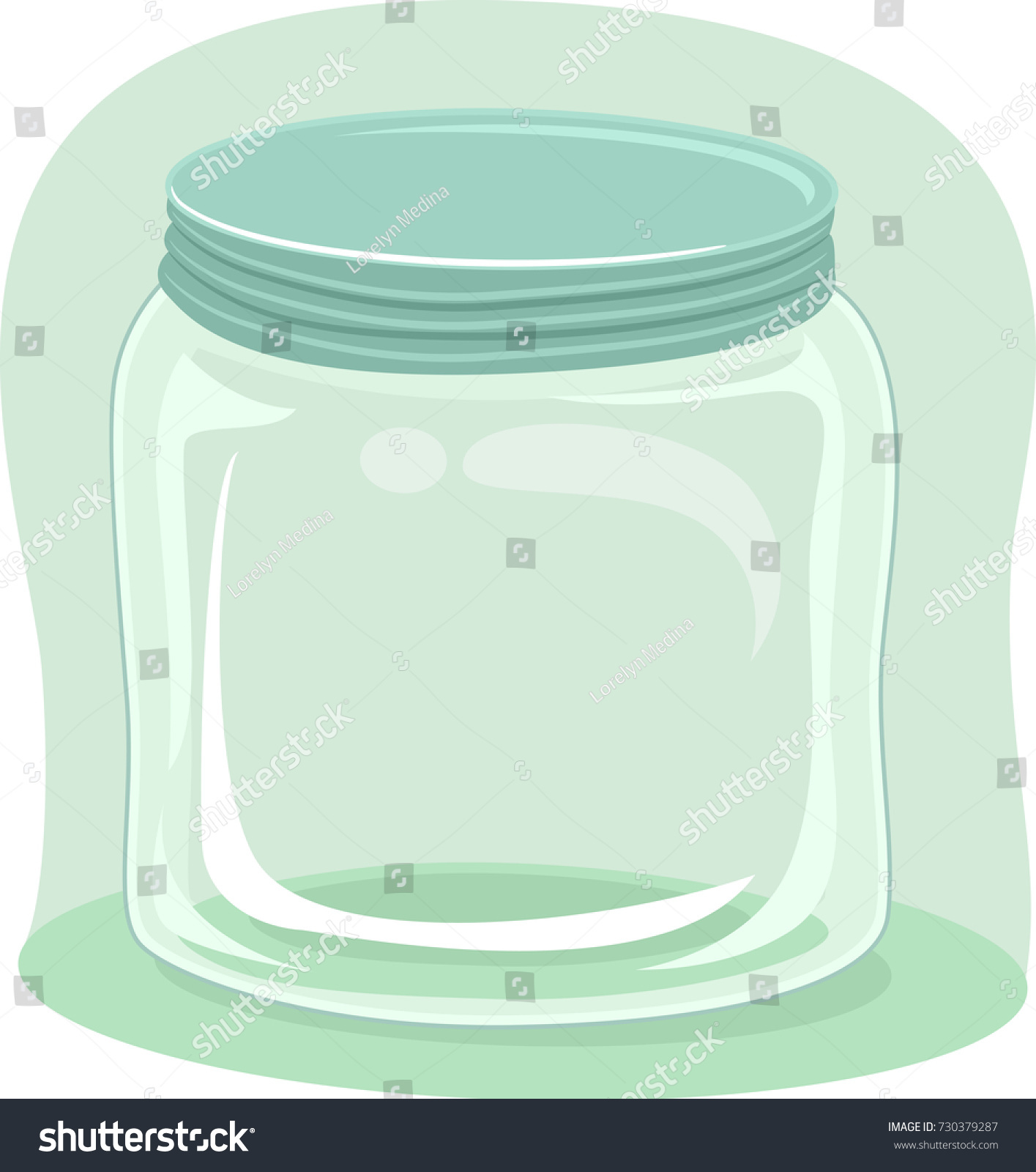 500ml jar of sweets clipart