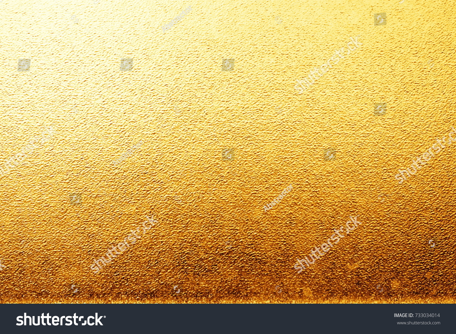 Gold Background Texture Decorative Sheet Glass Stock Photo 733034014 ...
