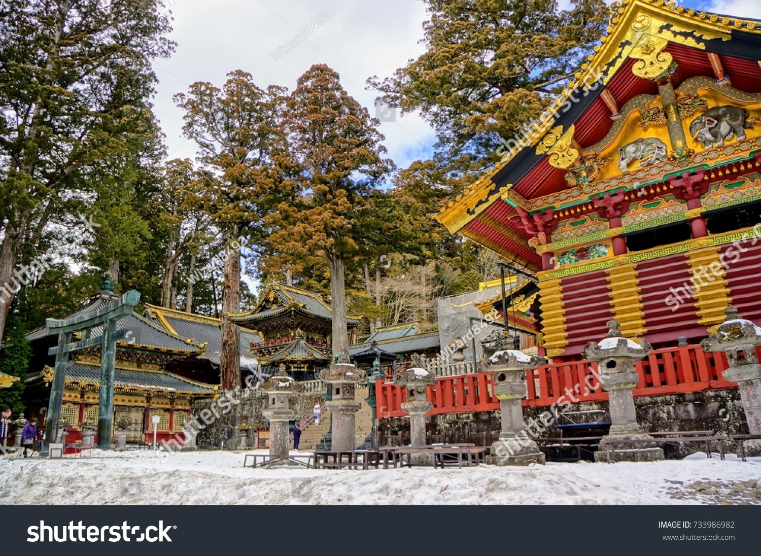 Nikko Toshogu Shrine Nikko Japan Stock Photo 733986982 | Shutterstock