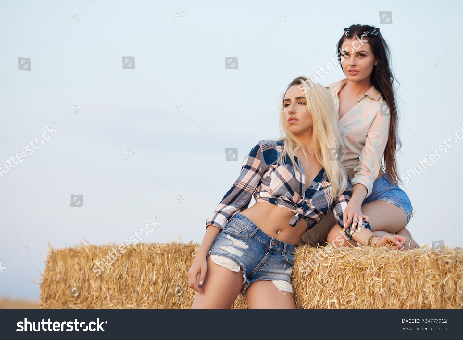 Busty Young Lesbians