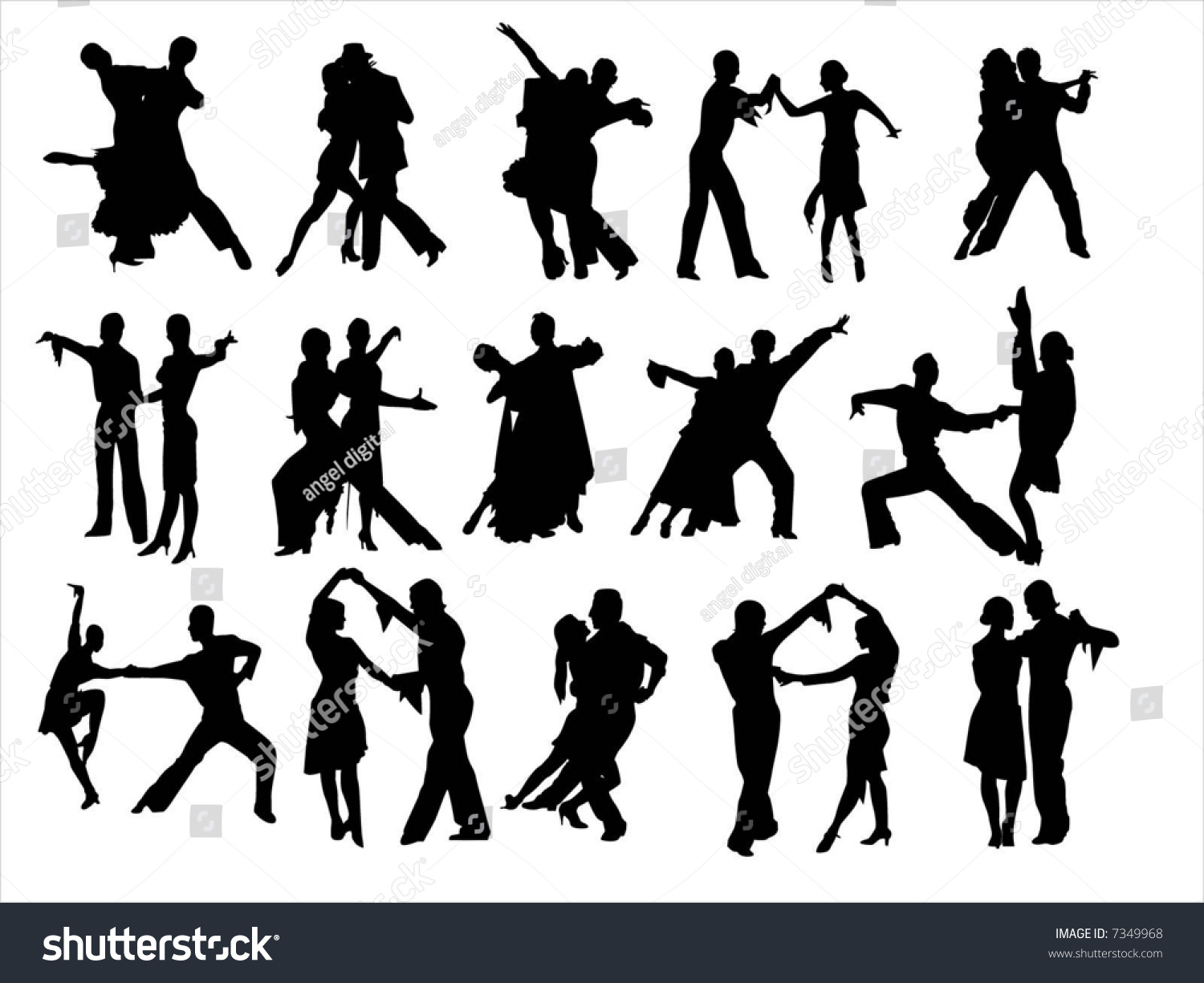 Tango Stock Vector (Royalty Free) 7349968 | Shutterstock