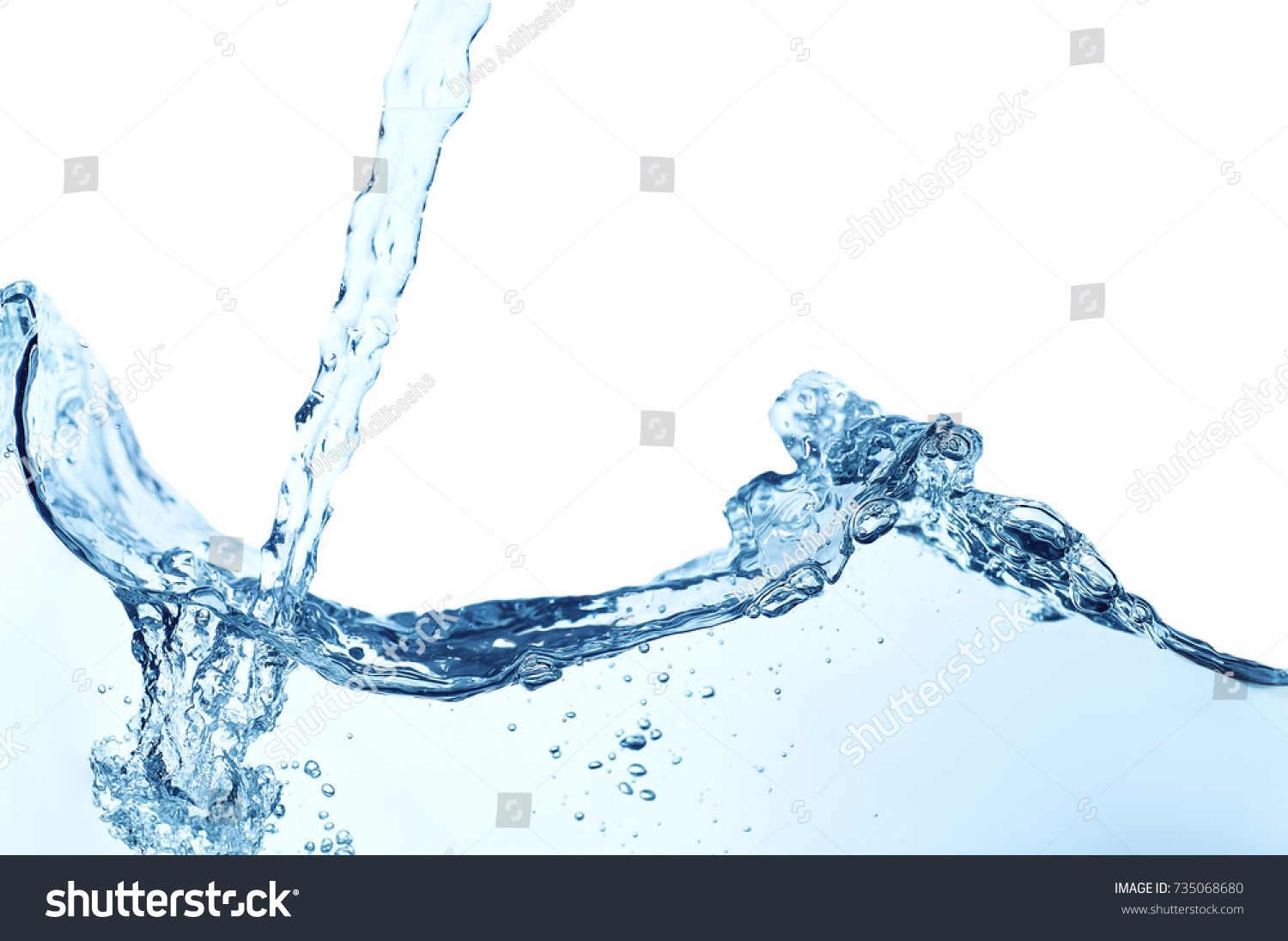 Water Splash Stock Photo 735068680 | Shutterstock