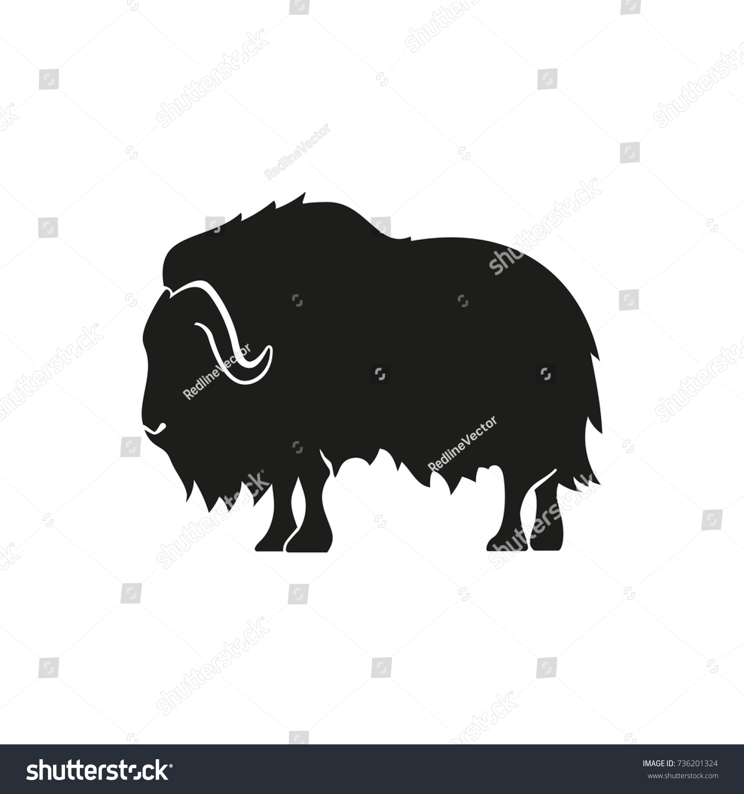 189 Musk Ox Icon Images, Stock Photos & Vectors | Shutterstock